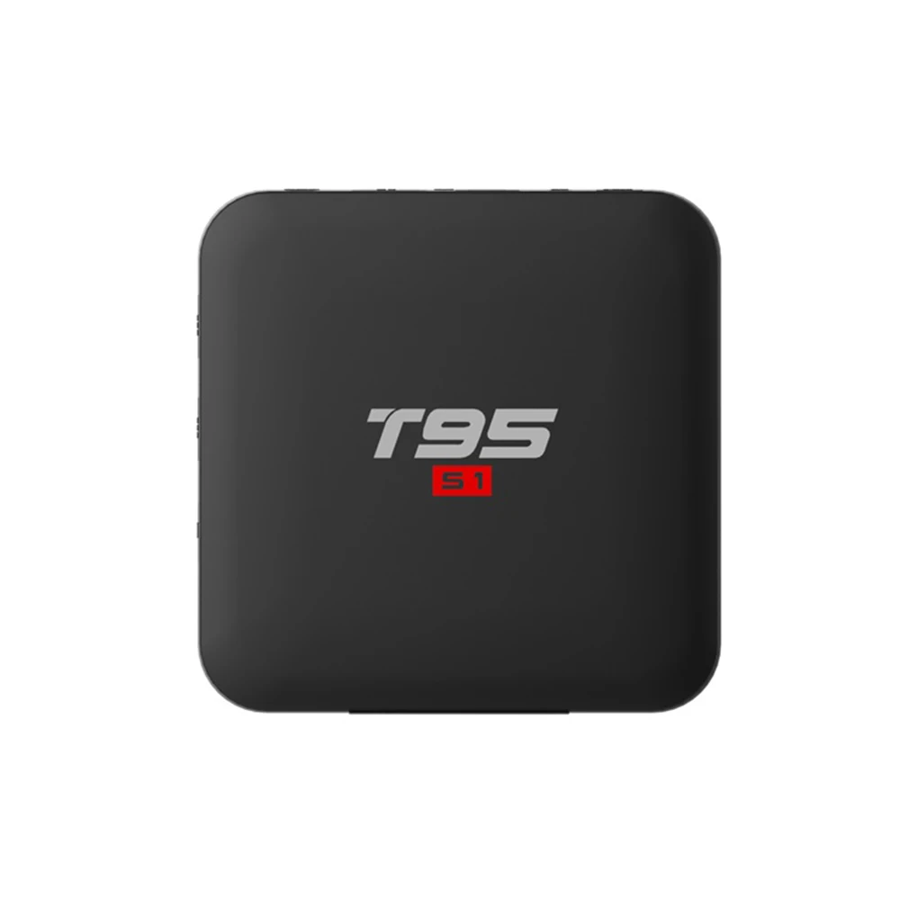 T95 S1 S905W четырехъядерный Mali 450 5 ядерный GPU Android 7 1 сетевой ТВ бокс HD 2 0 Гб ROM 16 RAM