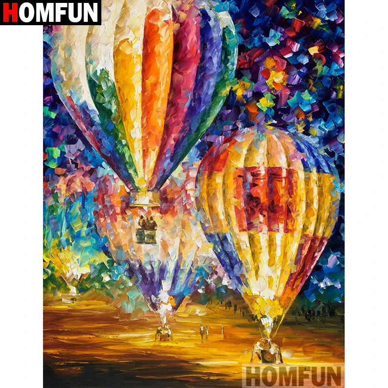 Фото HOMFUN Набор для алмазной живописи сделай сам картина с квадратными/круглыми HOMFUN Набор для алмазной живописи сделай сам картина с квадратными/круглыми