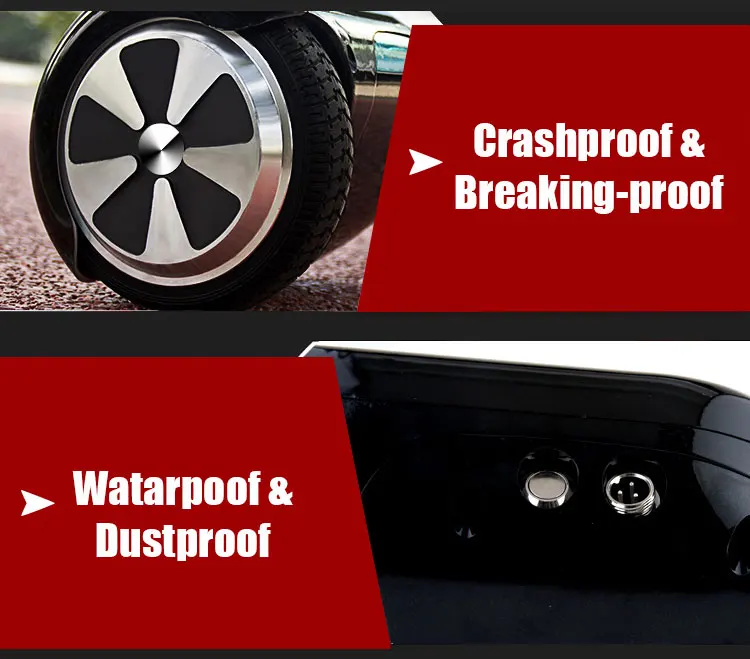 Американский запас 6 5 дюймов два колеса умный самобалансирующийся Электрический