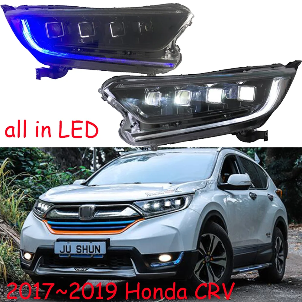 

2017~2019y car bumer head light for Honda CR-V CRV headlight car accessories LED DRL fog for CR V CRV headlamp