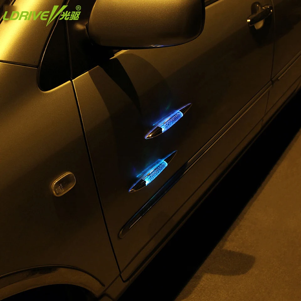 1 шт. Акула Модель солнечной энергии waring светильник кузова автомобиля гибкий шаг