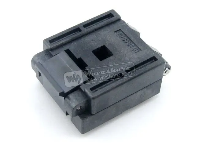 QFP80 TQFP80 LQFP80 PQFP80 Enplas FPQ 80 0.4 01 QFP IC тестирование сгорания разъем 0 4 мм Шаг Бесплатная