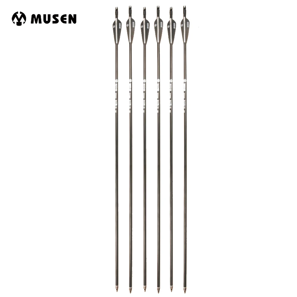 

US 30'' Fiberglass Arrow Spine 500 Diameter 8mm for Recurve Compound Bow Archery Shooting Hunting