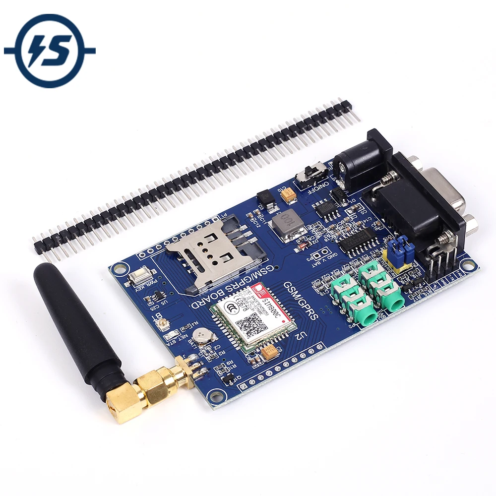 Макетная плата SIM800C модуль Φ 3 3/5V TTL контроль уровня DC 6 24V для Arduino 51 MCU STM32 чип защиты