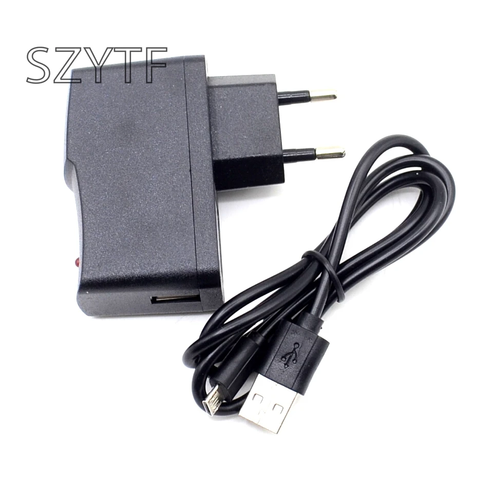 Штепсельная Вилка европейского стандарта 5 в 2 а для Raspberry Pi 3 B + PI 2b евро