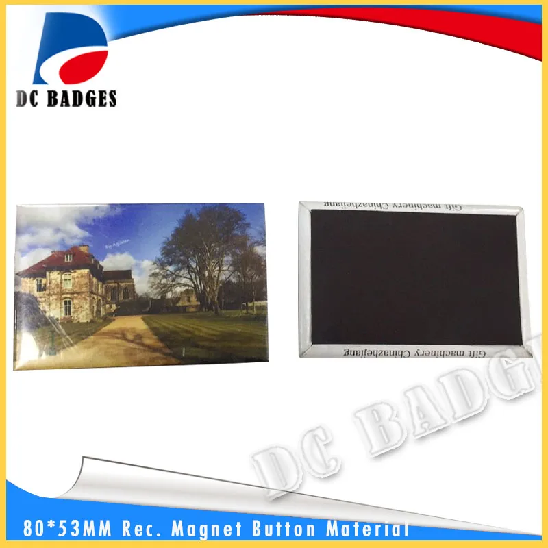 Бесплатная доставка 80*53 мм прямоугольная фотопресс машина включая форму с 500