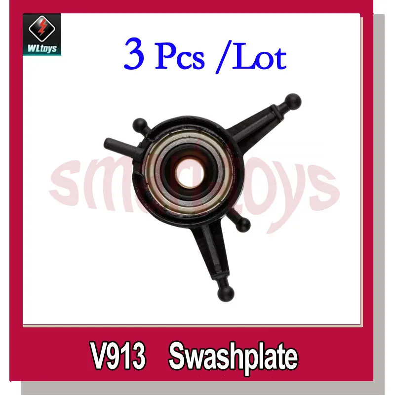 

3Pcs V913-11 Swashplate for Wltoys V913 RC Helicopter Spare Parts