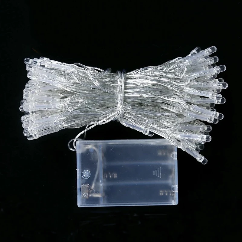 

4M 40 LED Battery Operated LED String Lights for Xmas Holiday Garland Party Wedding Decoration Christmas Flasher Fairy Lights