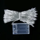 Светодиодная гирлянда на батарейках, 4 м, 40 светодиодов