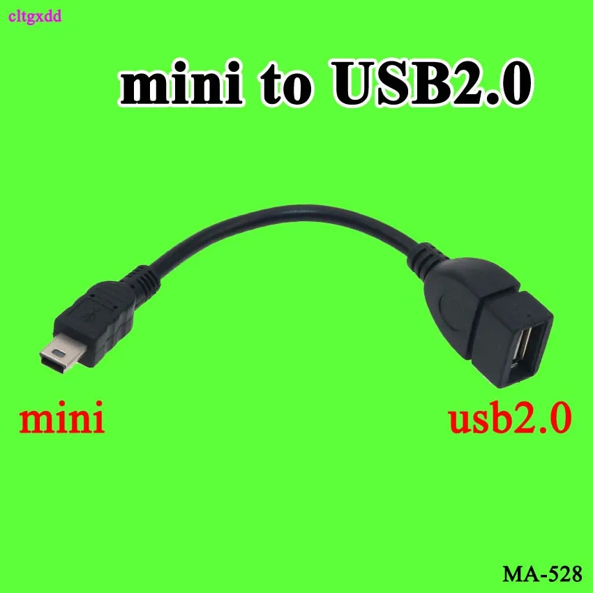 Cltgxdd 1 шт. автомобильный аудио CD/DVD 5 контактный мини USB штекер к 2 0 разъем шнур T