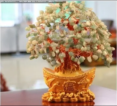 

New Year gift quartz Crystal Lucky tree Money Tree holiday gift