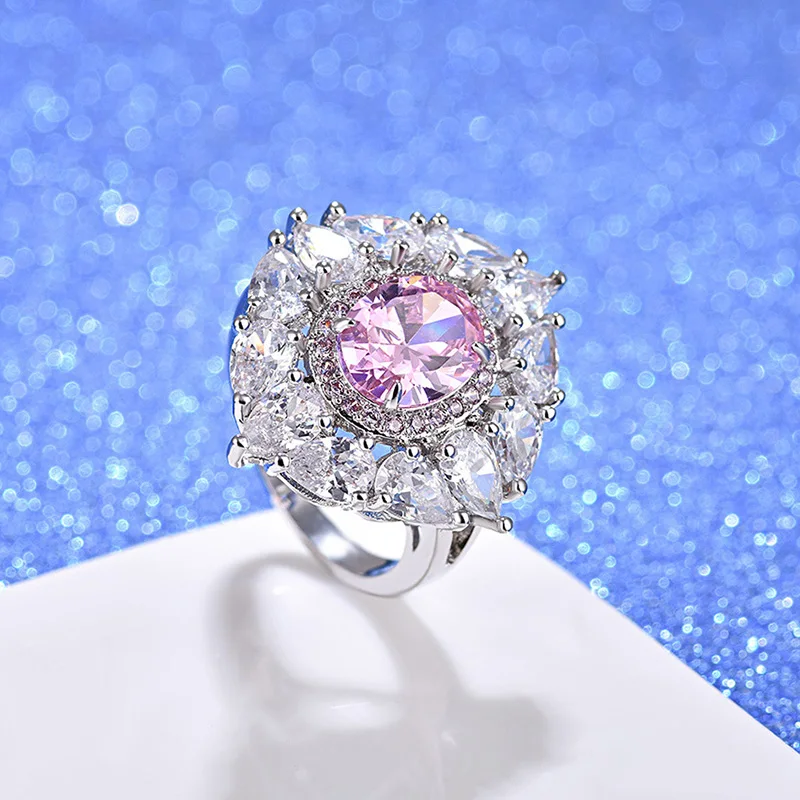 Свадебные Кольца для женщин квадратная имитация циркона Bague Bijoux Femme обручальное