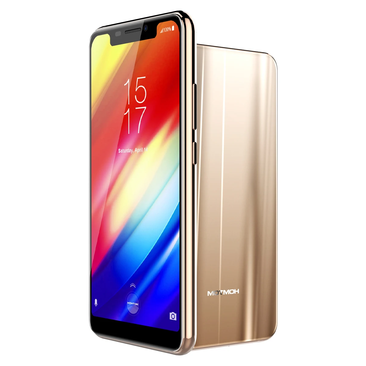 HOMTOM H10 4 GB 64 Octa Core мобильный телефон Android 8 1 Face ID сбоку отпечатков пальцев 5 85