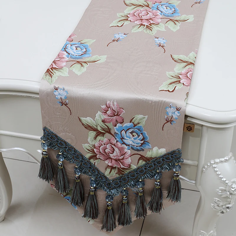 Современная настольная дорожка в европейском стиле предметы одежды украшение