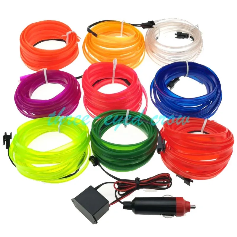 Неосветильник светодиодная лента для украшения автомобиля гибкая LED полоска с