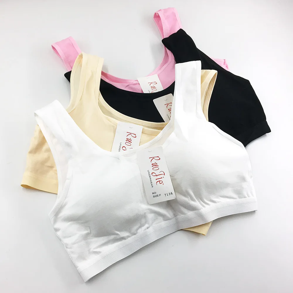 CHHENYE Teen Girls Comfortabl бюстгальтер корсеты нижнее белье мягкий хлопковый для молодых