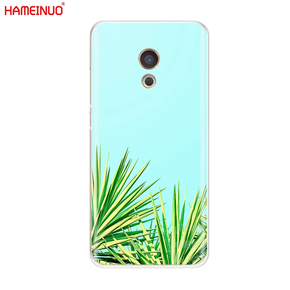 Чехол HAMEINUO с зелеными листьями для Meizu M6 M5 M5S M2 M3 M3S MX4 MX5 MX6 PRO 6 5 U10 U20 note plus|Бамперы| |