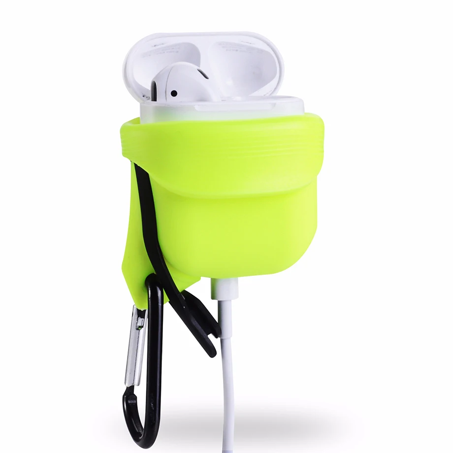 IKSNAIL для Apple Airpods чехол Аксессуары Air Pods чехол s силиконовый беспроводной Bluetooth наушники протектор Коробка