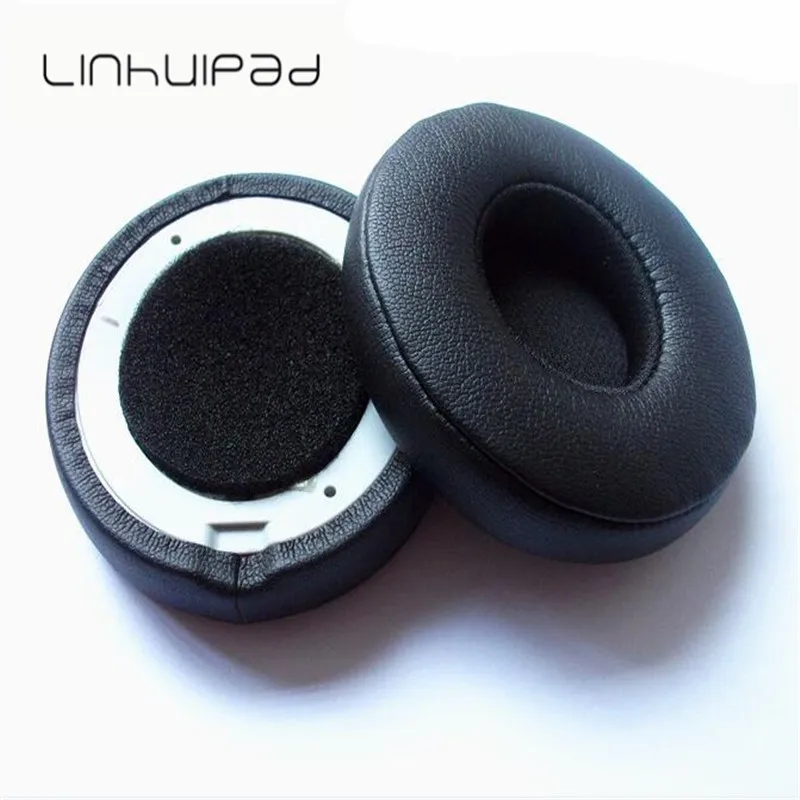Linhuipad 1 пара черные сменные амбушюры Подушка для беспроводных наушников solo2 solo2.0|ear