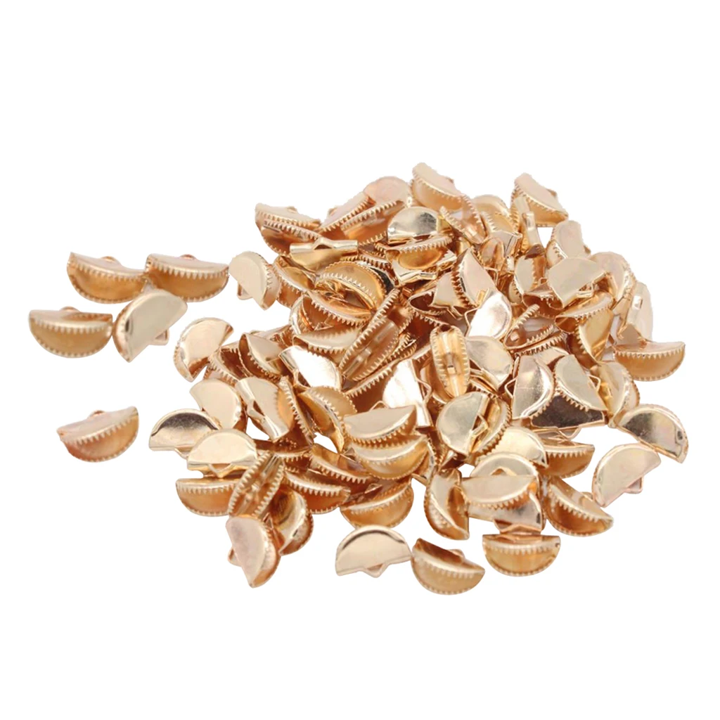 100 шт секторная форма ювелирные изделия застежки крючки DIY ленты ожерелье шнур