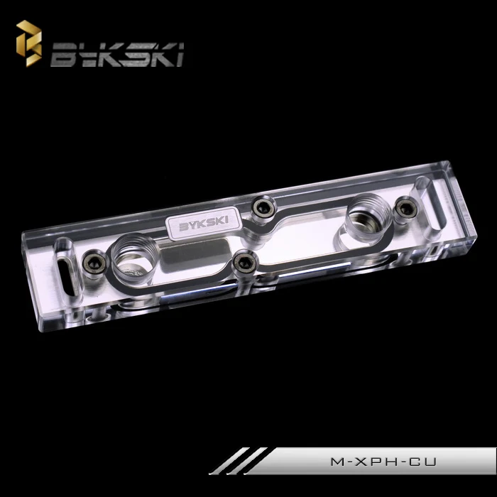 Bykski ram Water Block прозрачная акриловая головка с водяным охлаждением поддержка