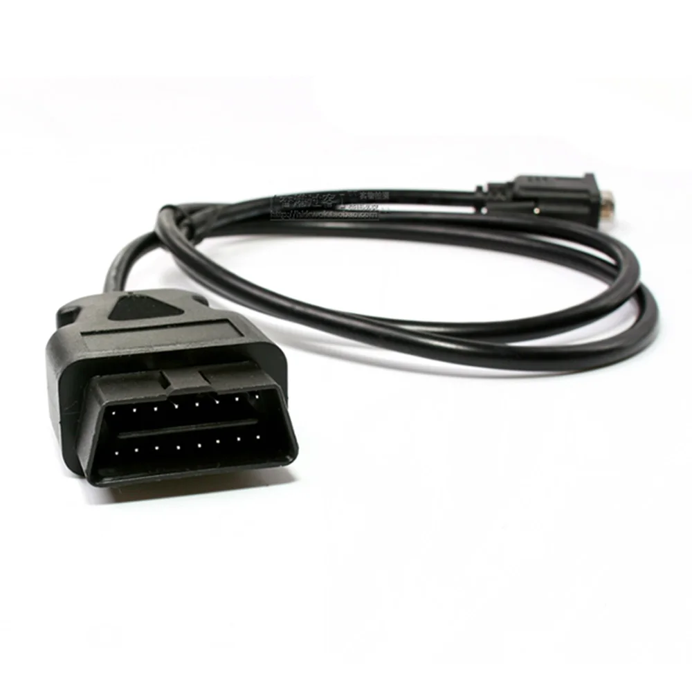 Новый 16-контактный удлинитель OBD 2 прямоугольный адаптер соединительный кабель