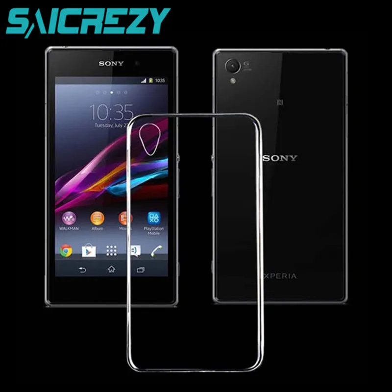 Мягкий чехол из чистого полиуретана с надписью мобильный телефон для Sony Xperia 1 II L2