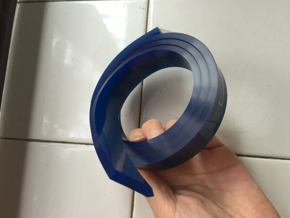 25 мм(Ширина) x5MM(Толщина) x600MM(Ленг) Экран Печать Ракель скребок полоски шелк лезвие скребка 65/85 W/75 w/дурометры