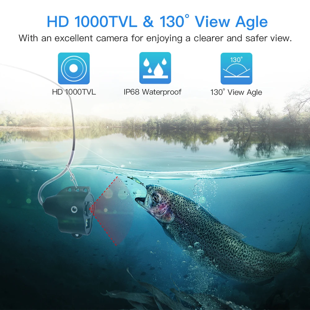 Eyoyo 15 м/30 м 5 &quot800x480 разрешение подводная ледовая рыболовная камера 4 шт.
