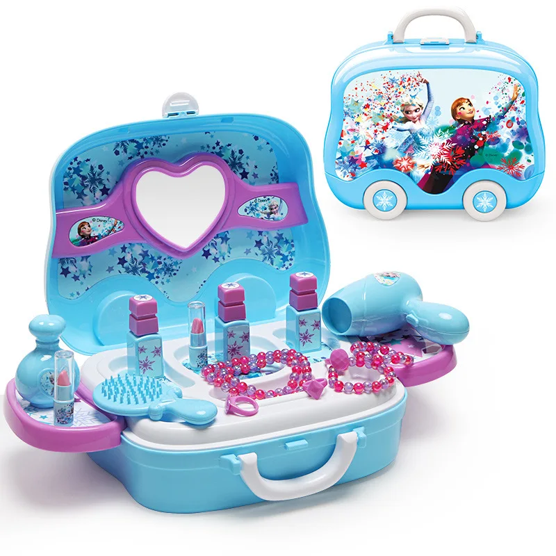 Игрушки Beauty & Fashion новинка 2019 года чемодан для макияжа Disney Холодное сердце детская