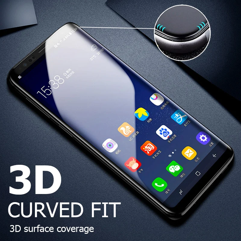 3D ясно из закаленного высокопрочного стекла Стекло для samsung Galaxy S10 плюс Экран