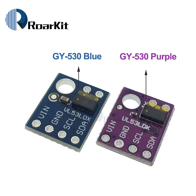 VL53L0X /VL53L1X время полета STM32 (ToF) лазерный датчик дальности разрыв нм фоторасстояние