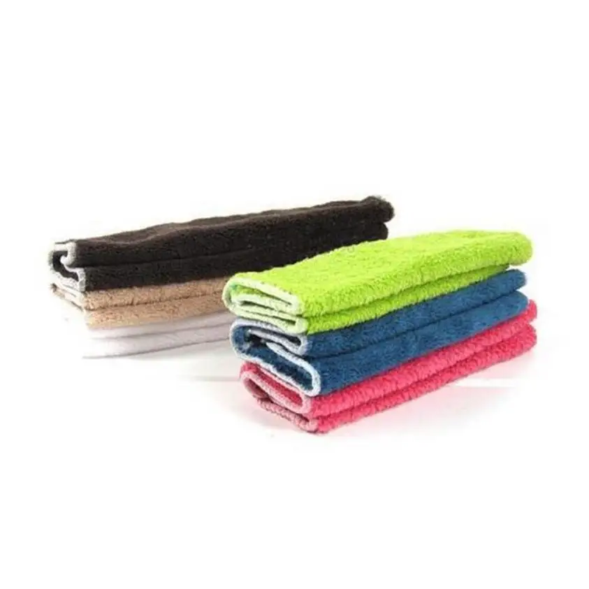 Высокоэффективная антисмазка цветное блюдо ткань из бамбукового волокна