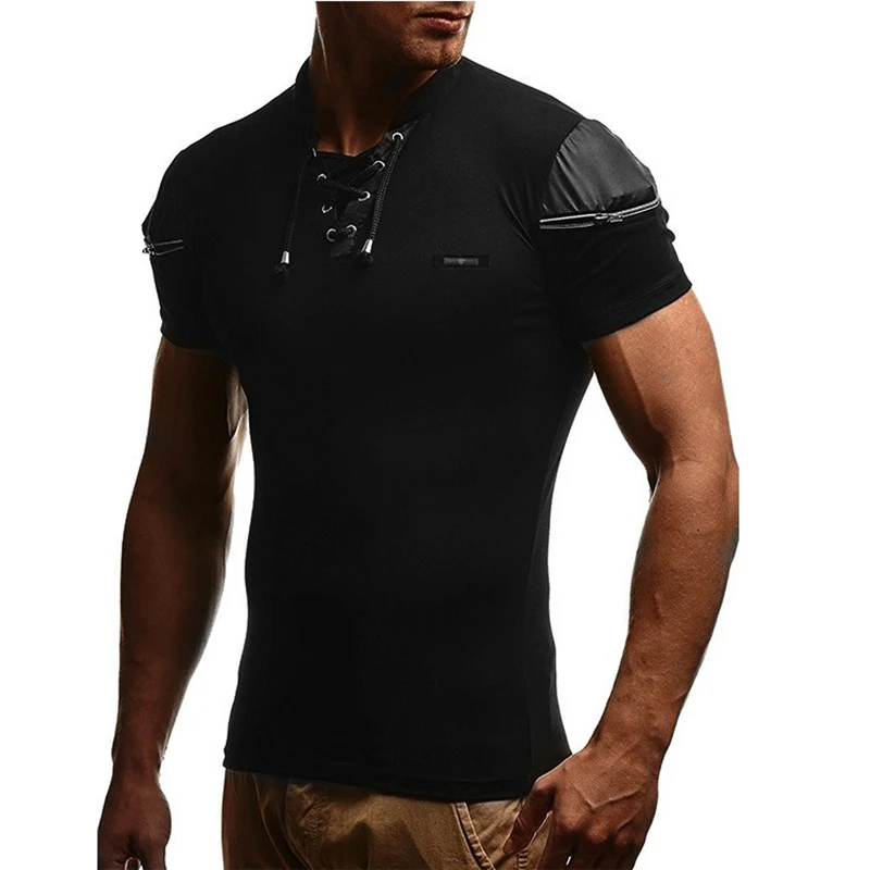 Прямая поставка мужские уличные модные футболки мужская Однотонная футболка homme