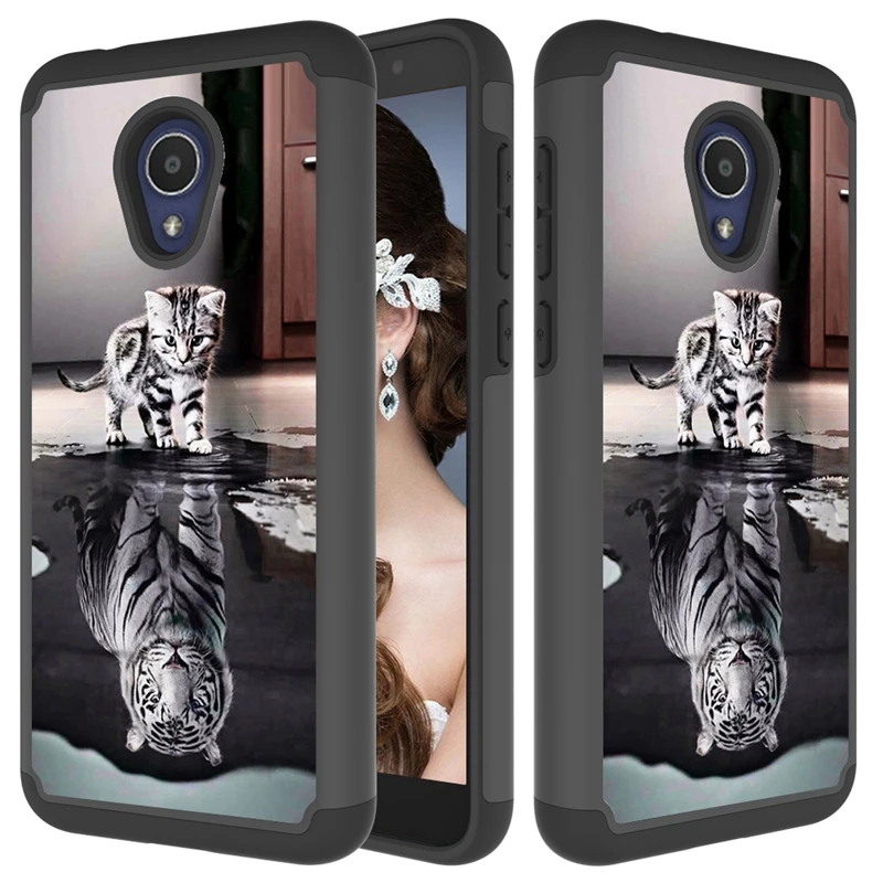 Armor Shockproof Phone Case For Alcatel 1X Evolve TCL LX A502DL IdeaXtra 5059R TPU Back Cover | Мобильные телефоны и