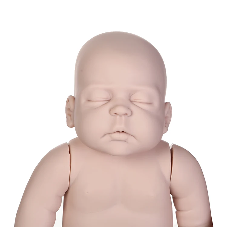 Кукла реборн NPKCOLLECTION мягкий силиконовый виниловый Комплект сделай сам без