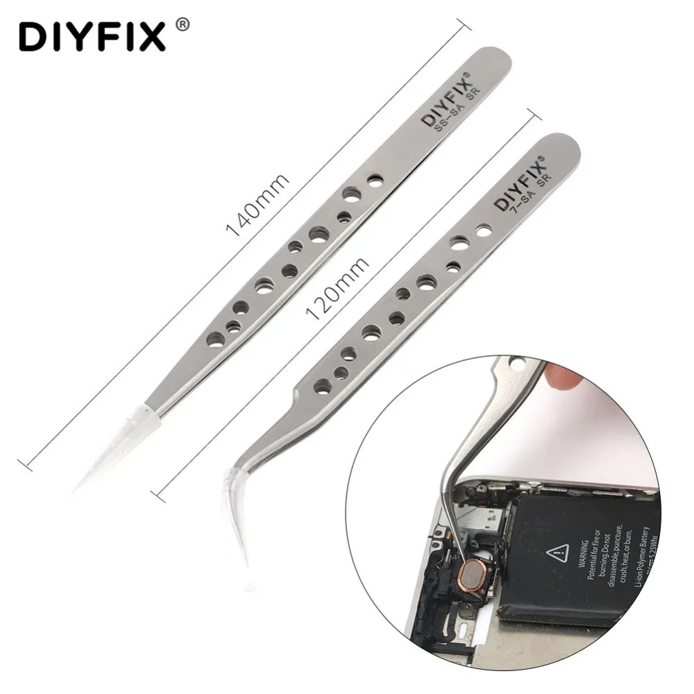 Инструменты для ремонта отвертки и пинцета DIYFIX набор инструментов разборки iPhone