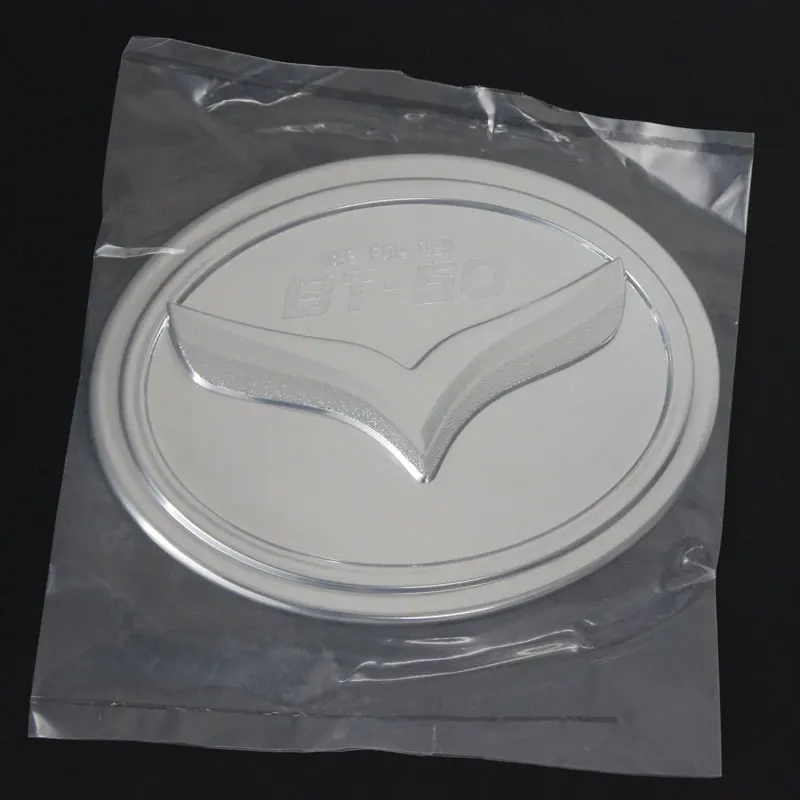 CHROME Автомобильные аксессуары крышка топливного бака для Mazda BT50 PRO 2012- двойная кабина - Цвет: CHROME