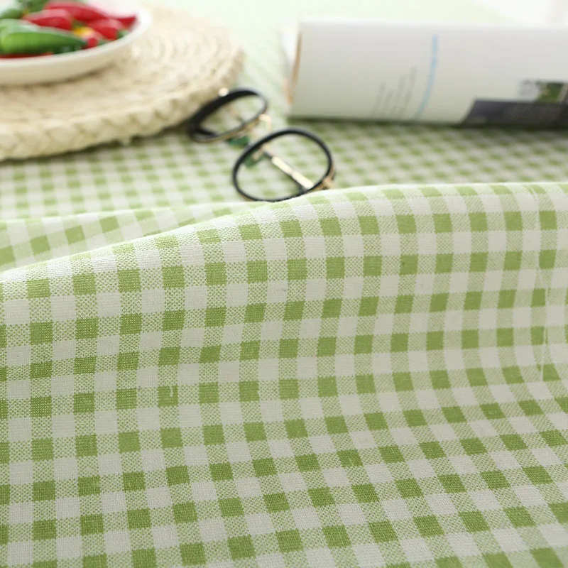 Страна Скатерти хлопковая льняная скатерть для домашнего декора протектор