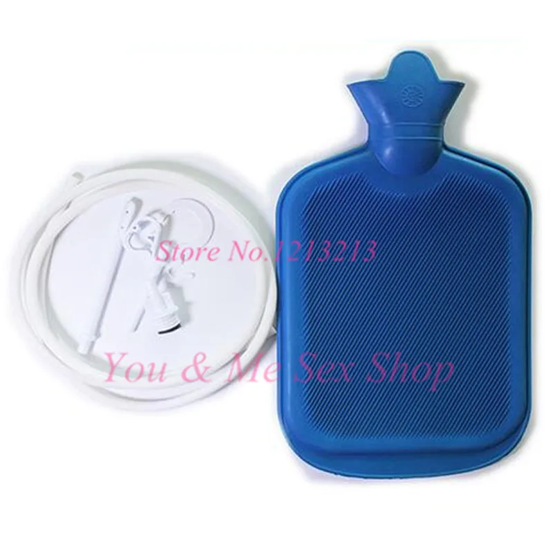 1200ml Enemator large porous enema water bag shower type of intestinal cleaner vaginal washing anal sex toys for men and women |