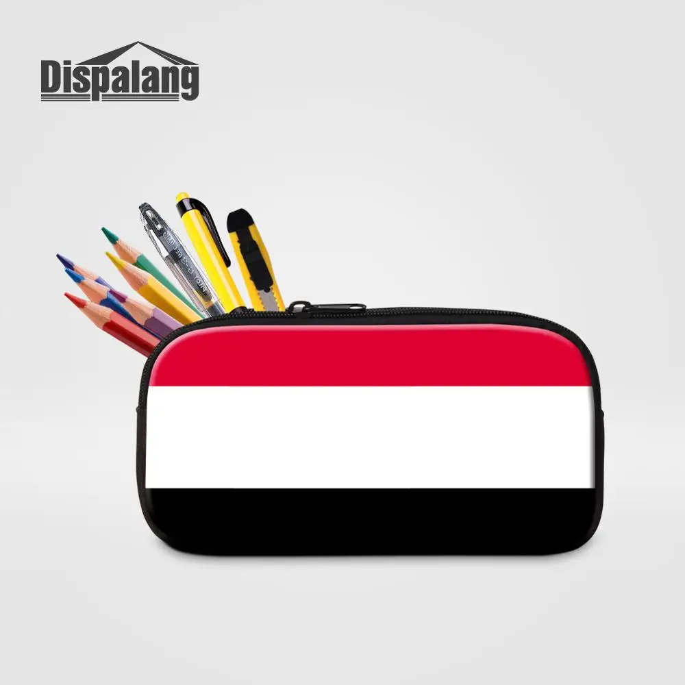 Pencil Case28 Dispalang женские многофункциональные косметички 3D Национальный флаг канцелярские принадлежности Детская гелевая ручка сумка для девочек и мальчиков пеналы для студентов - Цвет: Pencil Case28