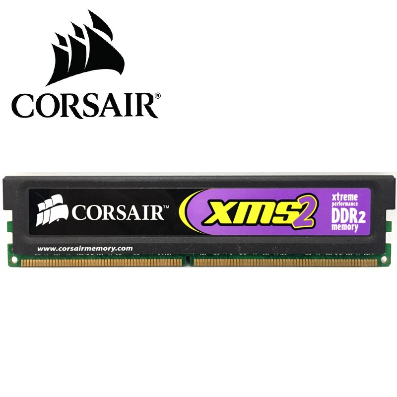 CORSAIR 2 Гб DDR2 PC2 6400 800 МГц памяти ПК Оперативная память модуль компьютер ОЗУ