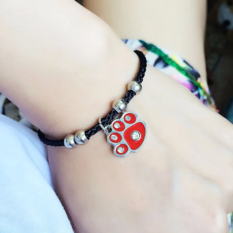 10 шт./лот Собака Кошка Pet Ошейник кулон горный хрусталь Цепочки и ожерелья