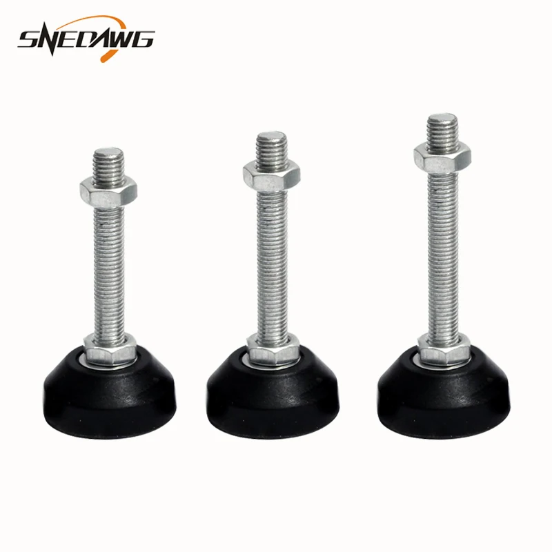 PVC Foot Cups 50MM/60MM Base Furniture Support Legs Adjustable Anti-skid Directional | Обустройство дома