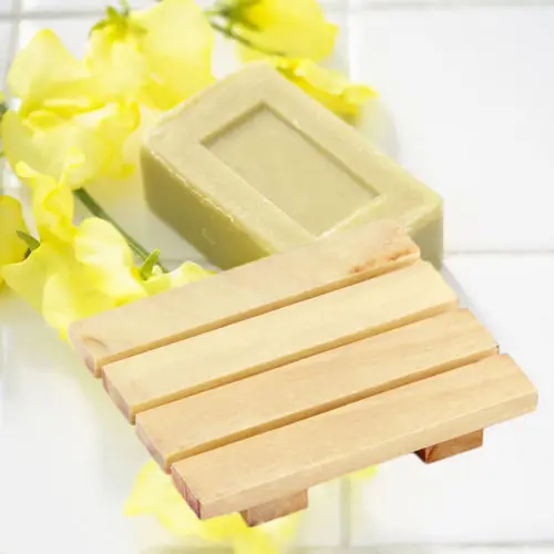 1 шт. мыльница Блюдо ванная душевая кабина хранение опорная подставка деревянная