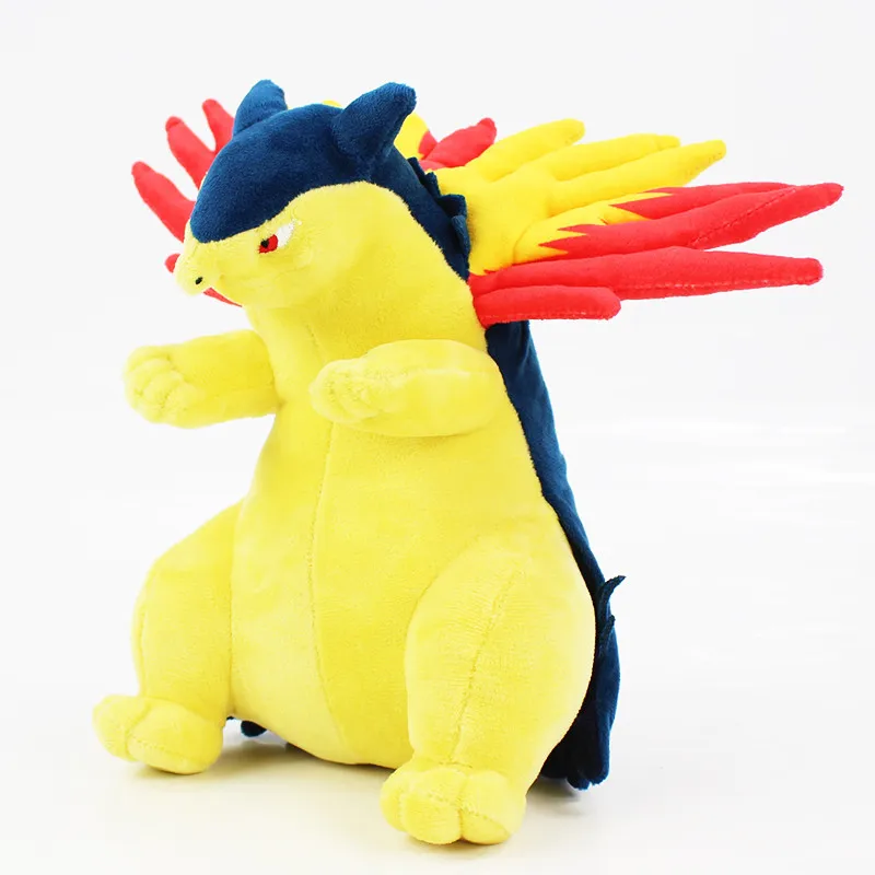 20-50 см Zeraora eevee Charizard Volcanion Metagross Tyranitar Ditto Charmander Dragonite Haku Hayao Бегемот медленный плюшевый мультфильм - Цвет: Typhlosion 23cm