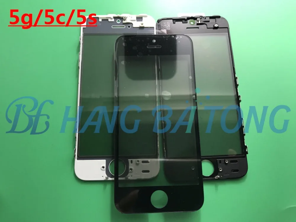 Внешнее стекло холодного отжима со средней рамкой в сборе 10 шт. фронтальная