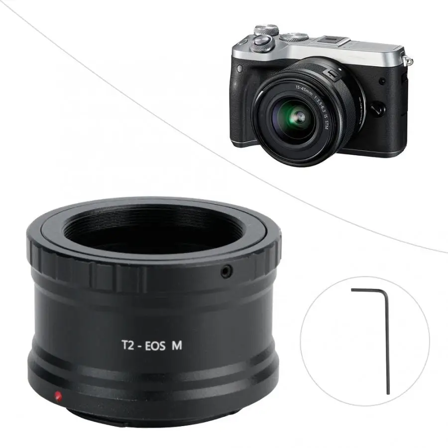 Объектив телескопа T2 для Canon беззеркальная камера переходное кольцо M42* 0,75 для Canon EOS M беззеркальный адаптер для камеры кольцо