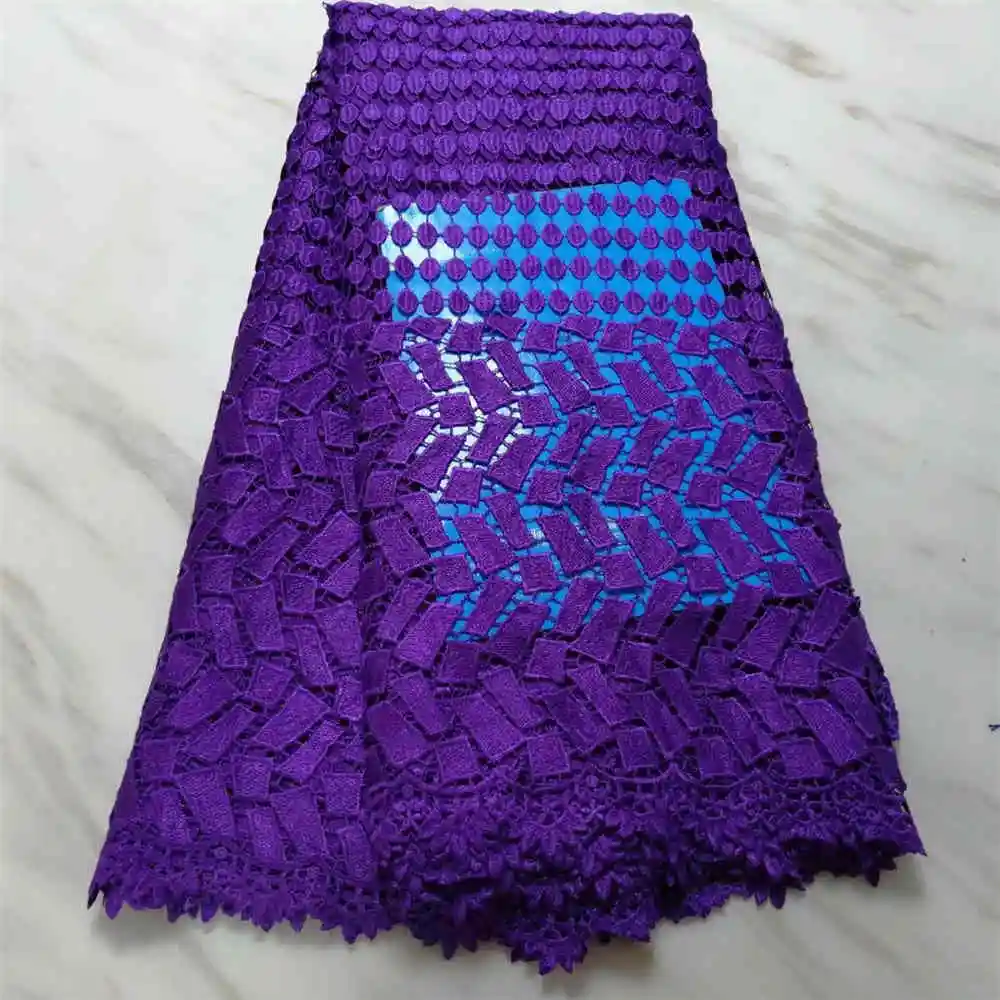 Отличное качество, гипюр lace2019последняя африканская кружевная ткань для вечерние длинные платья Win5r6g Оранжевый Золотой желтый - Цвет: as color7