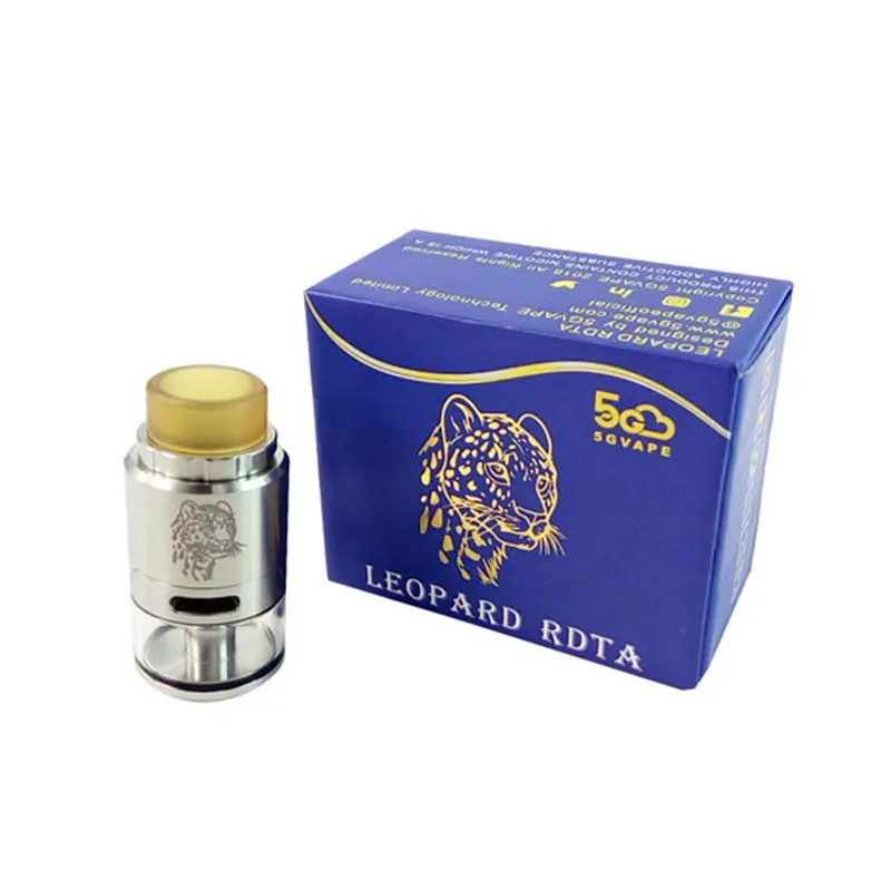 Оригинальный атомайзер 5GVAPE Leopard RDTA электронная сигарета Бак 4 мл диаметр 22 мм